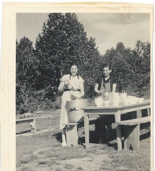 Préparation de chichoumeille et frites servies en cornets